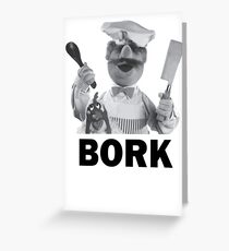 Bork Bork Grußkarte