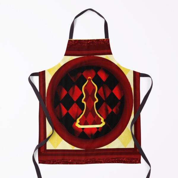 Item preview, Chess Set - The Red Harlequin Bishop MS ™ designed and sold by DuskWingArts.