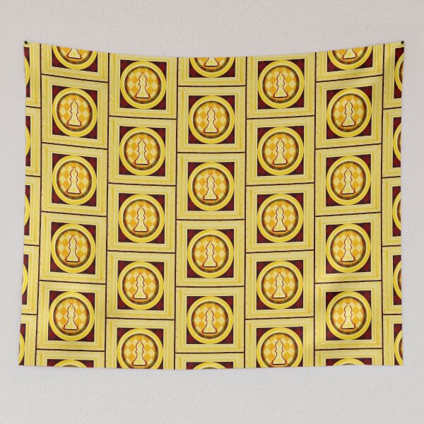 Item preview, Chess Set - The Gold Harlequin Bishop MS ™ designed and sold by DuskWingArts.