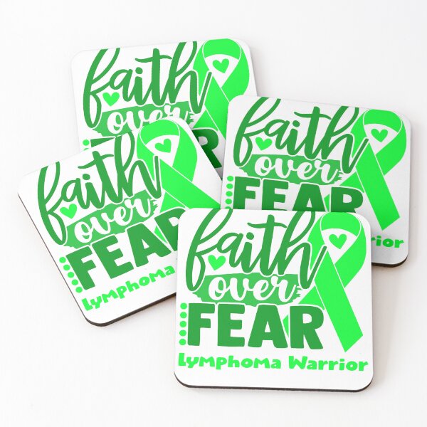 Item preview, Faith Over Fear Lymphoma Warrior designed and sold by largellie.