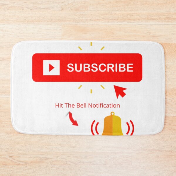 Item preview, Subscribe: Hit the bell notification designed and sold by Darlene Douglas-Jackson.