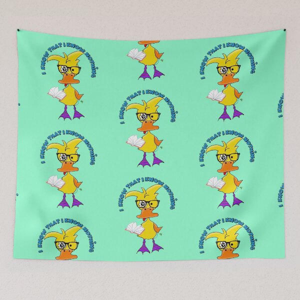 Item preview, Duckling Crazy - Philosophizing Socrates designed and sold by veronicajorge.