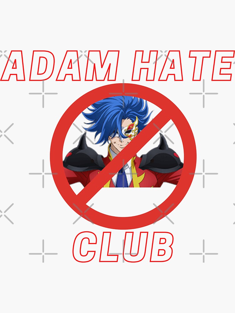 Sk8 the infinity-Adam Hate Club | Sticker