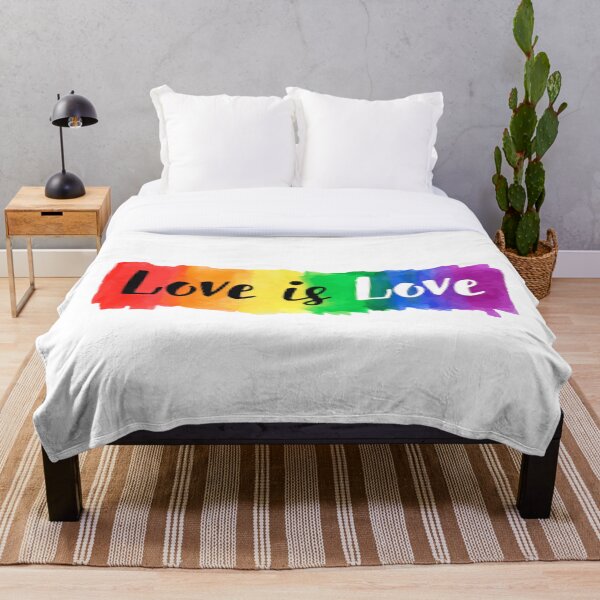 Aperçu de l'œuvre L'amour est l'amour Gay Pride créée et vendue par FunWithChemo.