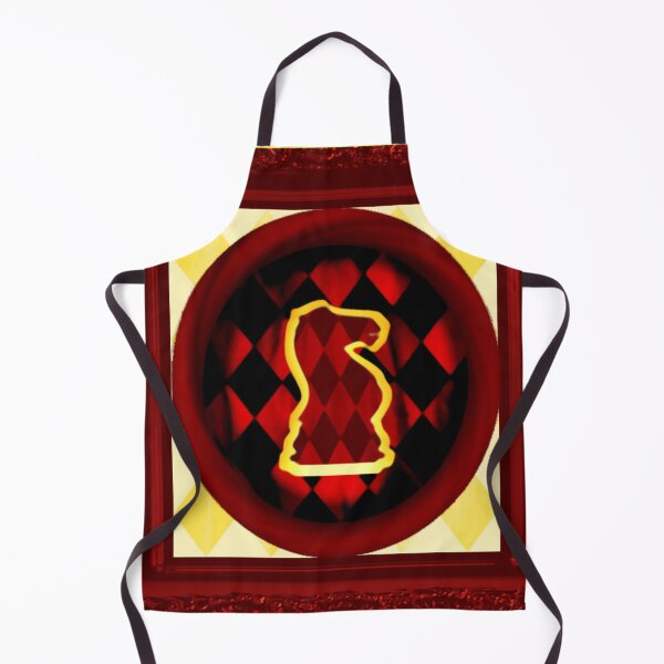 Artikelvorschau, Schachspiel - The Red Harlekin Knight MS ™ entworfen und verkauft von DuskWingArts.