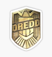 Dredd Badge Sticker