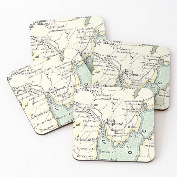 Item preview, LOCHGILPHEAD & surrounding area map 1898 designed and sold by yourscotland.