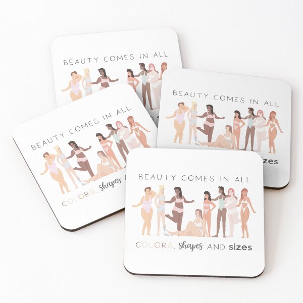 Item preview, Anti Body Shaming - Beauty Comes In All Colors designed and sold by Teelightful.