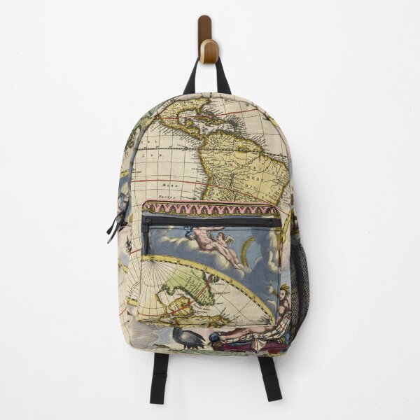 Item preview, Astonishing world map by Joan Blaeu in 1665 designed and sold by ganje.