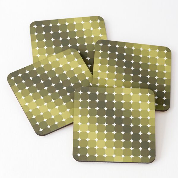Item preview, Retro Rounded Rectangle Gradient ~ Green designed and sold by zeljkica.