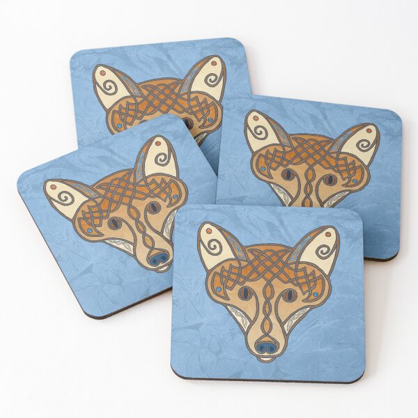 Item preview, Celtic Knot Fox designed and sold by Moti Black.