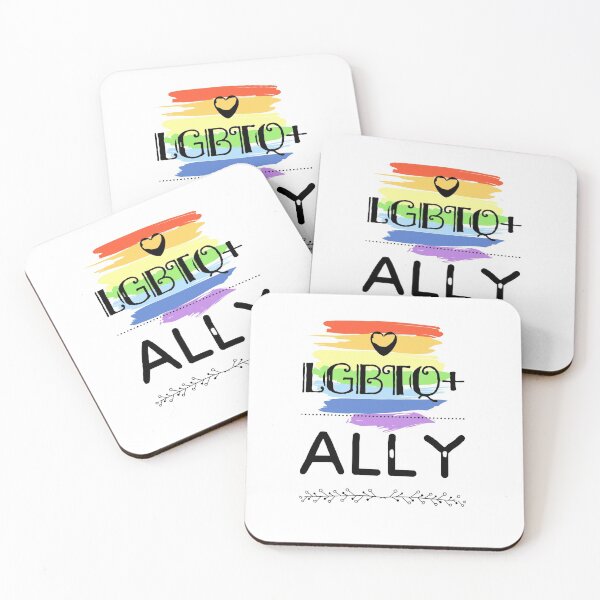Item preview, LGBTG+ Ally designed and sold by speakupandshine.