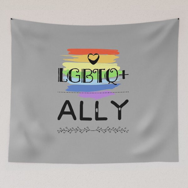 Item preview, LGBTG+ Ally designed and sold by speakupandshine.