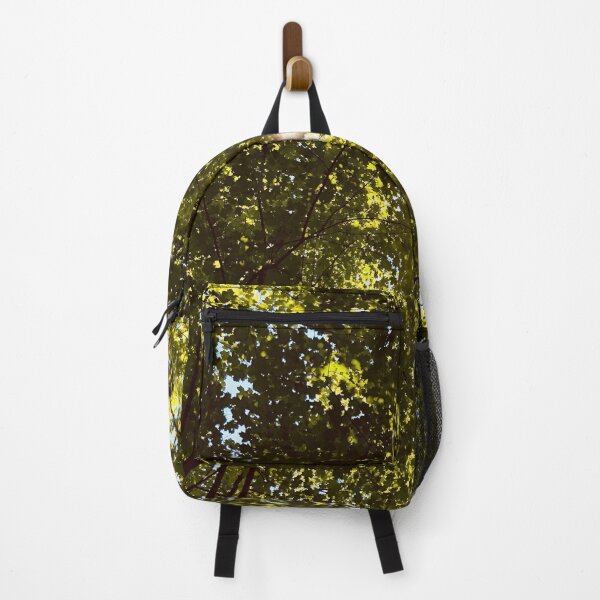 Item preview, Forest Fresh Green Sun Shining Through Maple Leaves Trees Vivid Warm designed and sold by HppyStrngHelthy.