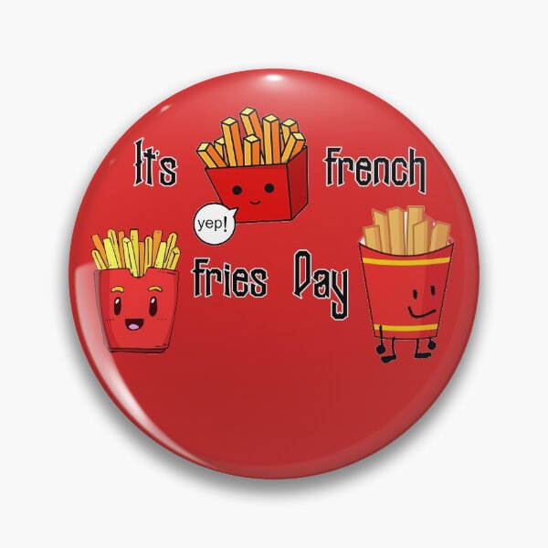 Item preview, it's french fries day designed and sold by SamirElh77.