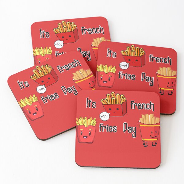 Item preview, it's french fries day designed and sold by SamirElh77.