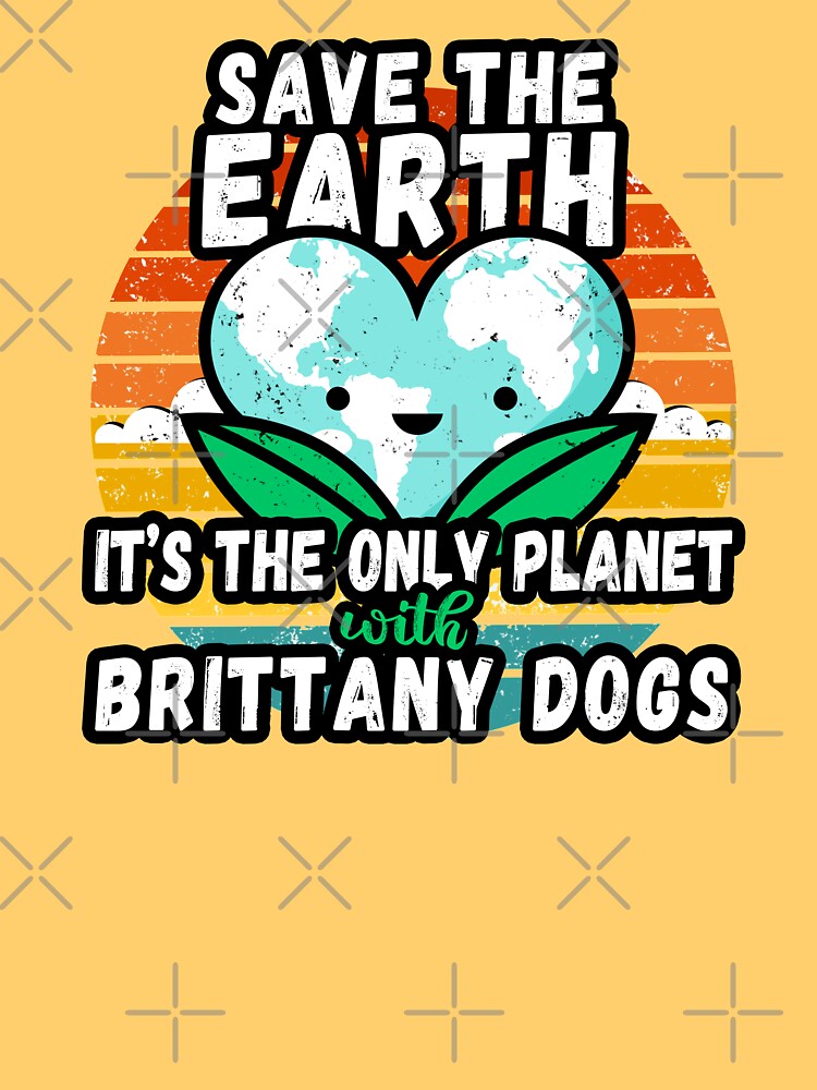 Disover BRITTANY DOG LOVER  EARTH DAY GIFT - Classic T-Shirt