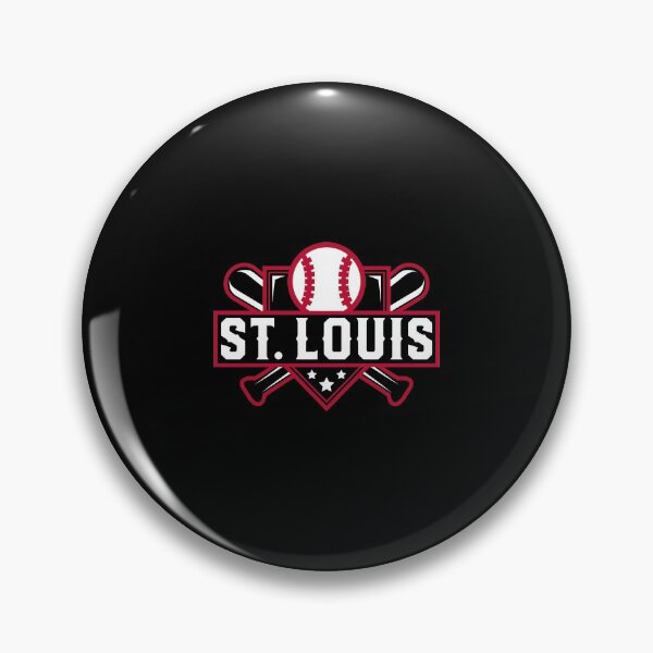 Item preview, St Louis Baseball Home Plate Crossed Bats designed and sold by beckergree.