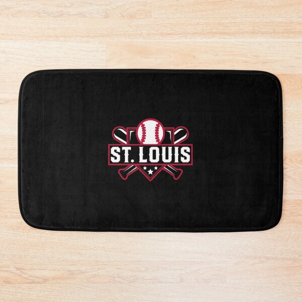 Item preview, St Louis Baseball Home Plate Crossed Bats designed and sold by beckergree.