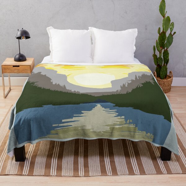 Item preview, Sunshine forest view designed and sold by markyartshop.