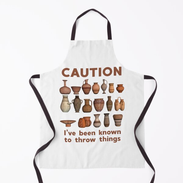 Item preview, Caution - I've Been Known To Throw Things designed and sold by Martini-Four.