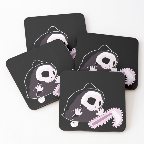 Item preview, Cute Grim Reaper Doing Spooky Stuff designed and sold by Chubuter.
