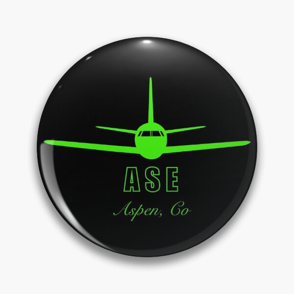 Item preview, ASE Aspen Colorado CO Airport Code  designed and sold by Lartheviking.