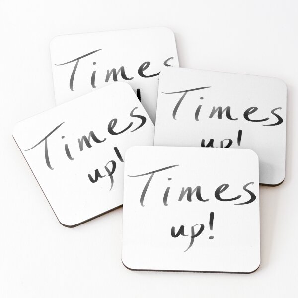 Item preview, Times up! designed and sold by HardToLevelUp.