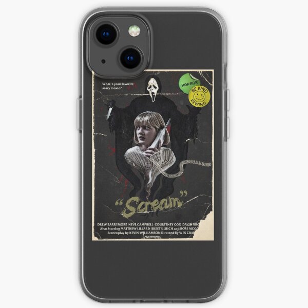 "Scream" Vintage Movie Poster iPhone Soft Case