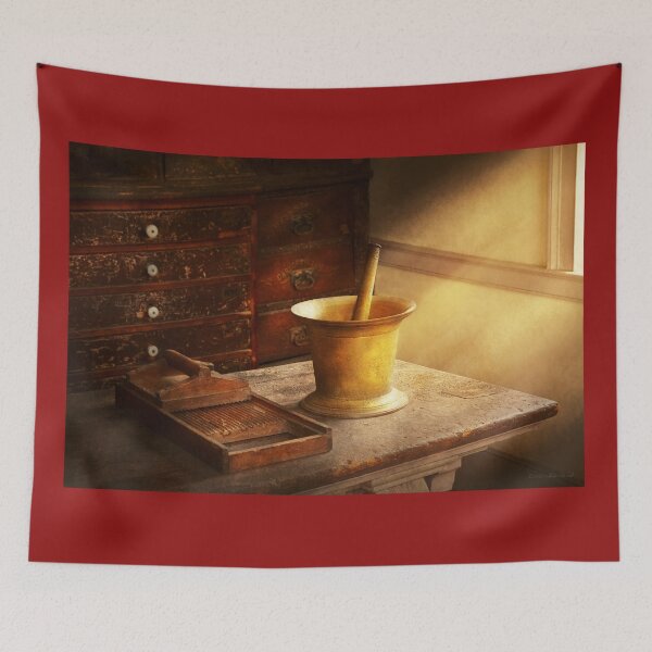 Item preview, Pharmacy - Crushing things into powder designed and sold by Mike Savad Photography.
