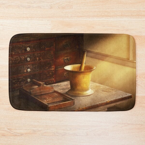 Item preview, Pharmacy - Crushing things into powder designed and sold by Mike Savad Photography.