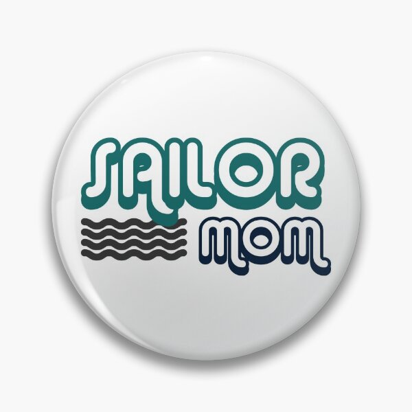 Item preview, Sailor Mom Graphic Design with Waves designed and sold by RWDshop.