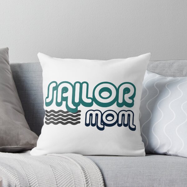 Item preview, Sailor Mom Graphic Design with Waves designed and sold by RWDshop.