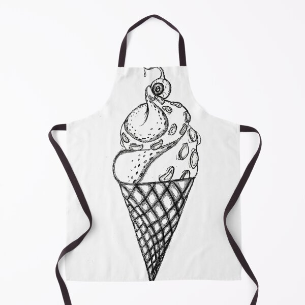 Item preview, Squid Ice Cream Cone designed and sold by BerryPecanArts.