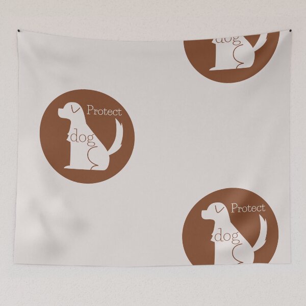 Item preview, protect dog designed and sold by BLOBBOF.