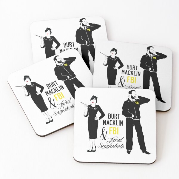 Item preview, My Favorite People Parks And Recreation Burt Macklin Fbi &Amp; Janet Snakehole designed and sold by MasonFrancisAlb.