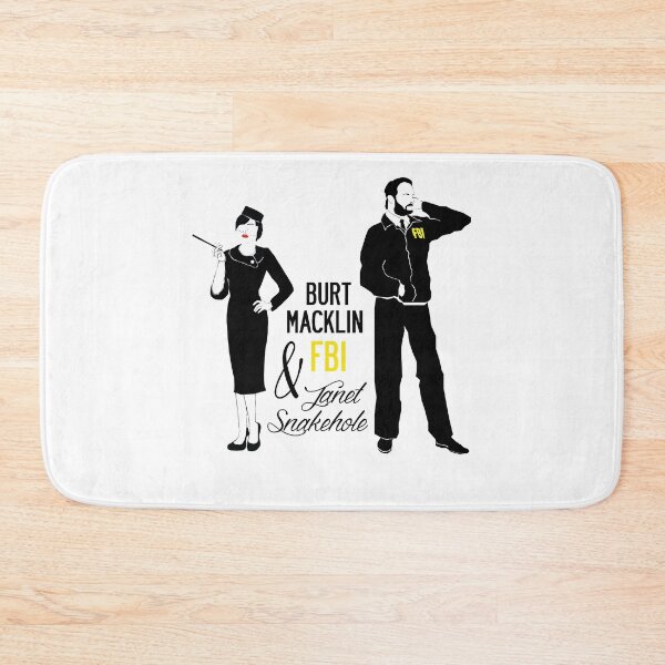 Item preview, My Favorite People Parks And Recreation Burt Macklin Fbi &Amp; Janet Snakehole designed and sold by MasonFrancisAlb.