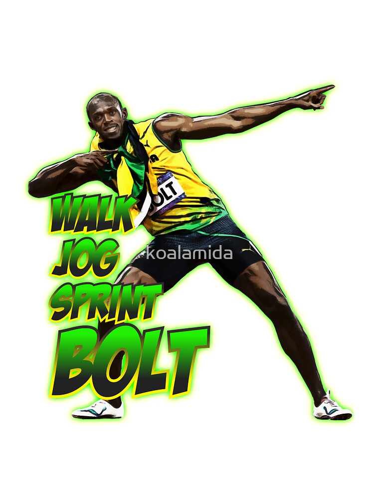 Usain Bolt Kinder T Shirt Von Koalamida Redbubble