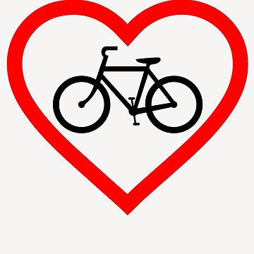 Bike love heart