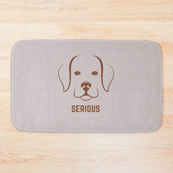 Item preview, serious dog designed and sold by BLOBBOF.