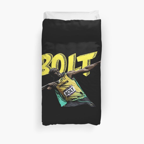 usain bolt Duvet Cover