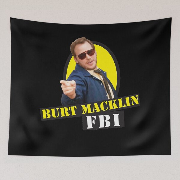 Item preview, Mens Funny Parks And Recreation Burt Macklin Fbi designed and sold by MasonFrancisAlb.