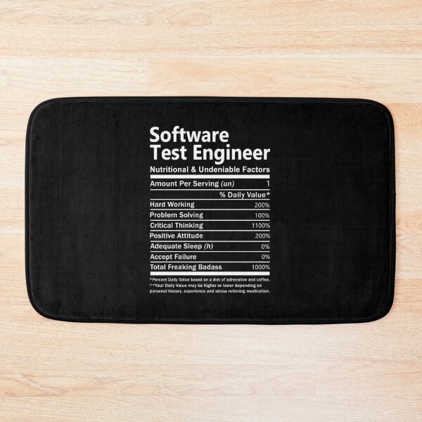 Item preview, Software Test Engineer T Shirt - Nutritional And Undeniable Factors Gift Item Tee designed and sold by ownjuliann.