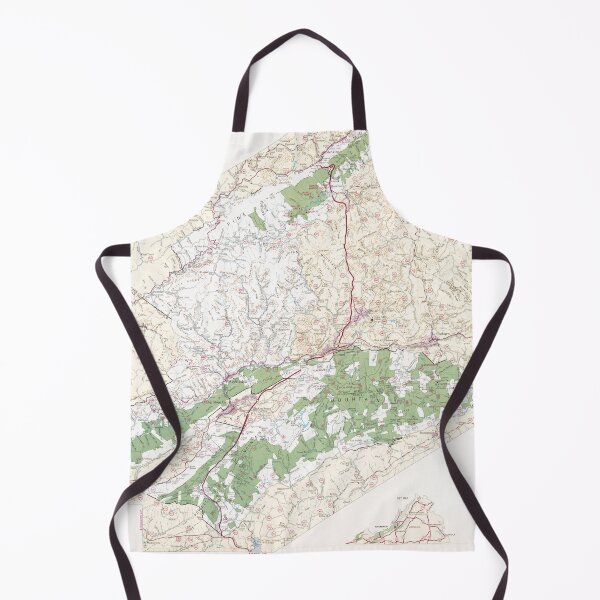 Item preview, Jefferson National Forest Map (1983) Virginia Woodland Reserve Atlas designed and sold by BravuraMedia.
