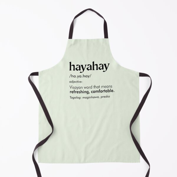 Item preview, HAYAHAY BISAYA FILIPINO WORD EXPRESSION MINT GREEN designed and sold by aydapadi.