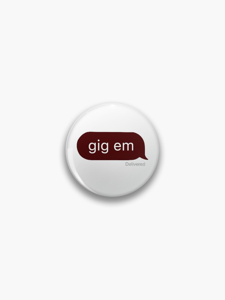 Gig Em Sticker for Sale by lounas09