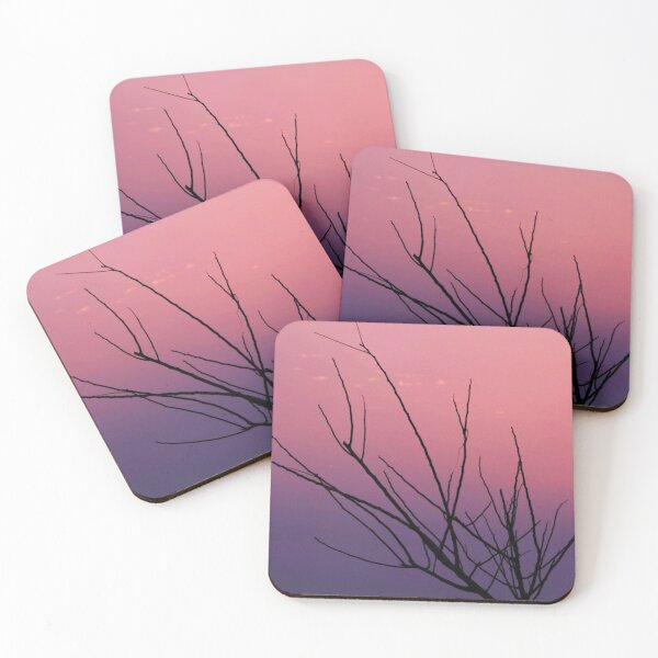 Item preview, Unique Colorful Pastel Pink Sunset Sky designed and sold by maisiriva.