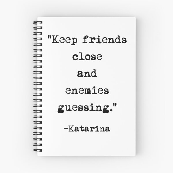 Item preview, Katarina quote designed and sold by iPixelian.