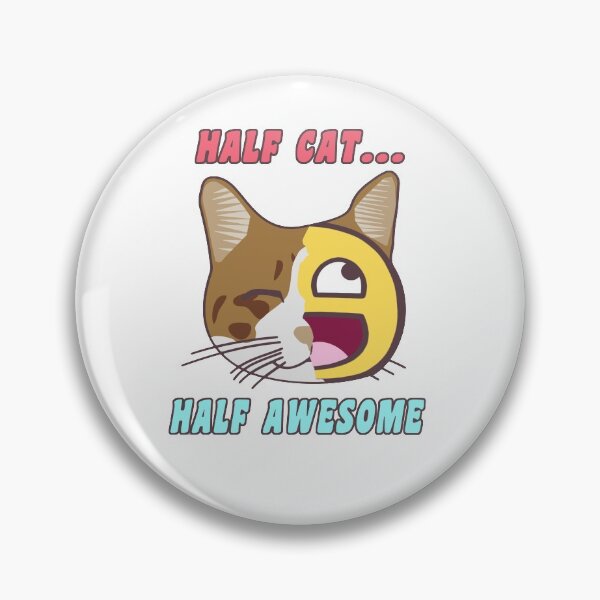 Item preview, HALF CAT HALF AWESOME designed and sold by Ratch2929.