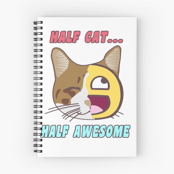 Item preview, HALF CAT HALF AWESOME designed and sold by Ratch2929.